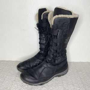 Women’s Merrell Murren Black Tall Winter Boots Waterproof Sherpa Women’s 11